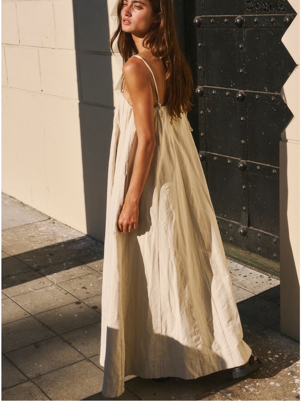 All For Sun Free People Maxi Dress with removable Spaghetti Straps - Picture 6 of 6